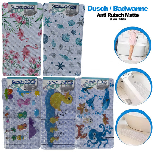 Children motifs bathtub insert