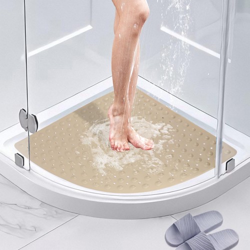 Non slip corner shower mat - non, 70